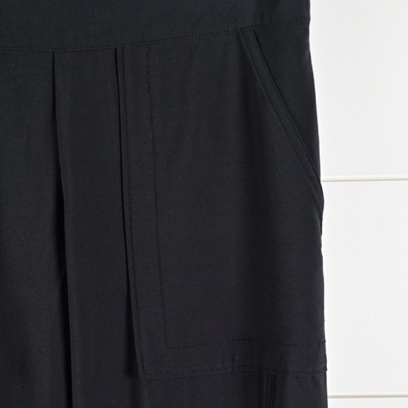 Athleta Chelsea Wide Leg Pants Black 2 - Picture 4 of 14